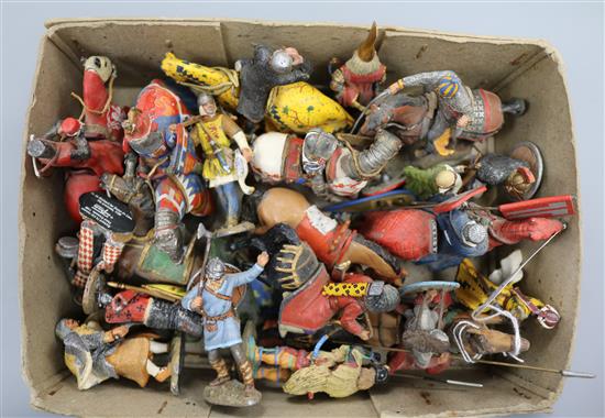 A collection of Del Prado toy soldiers etc
